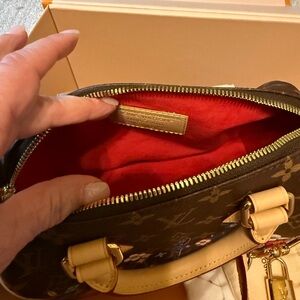 Louis Vuitton Brown Monogram TM Superflat Speedy 20 Gold Hardware